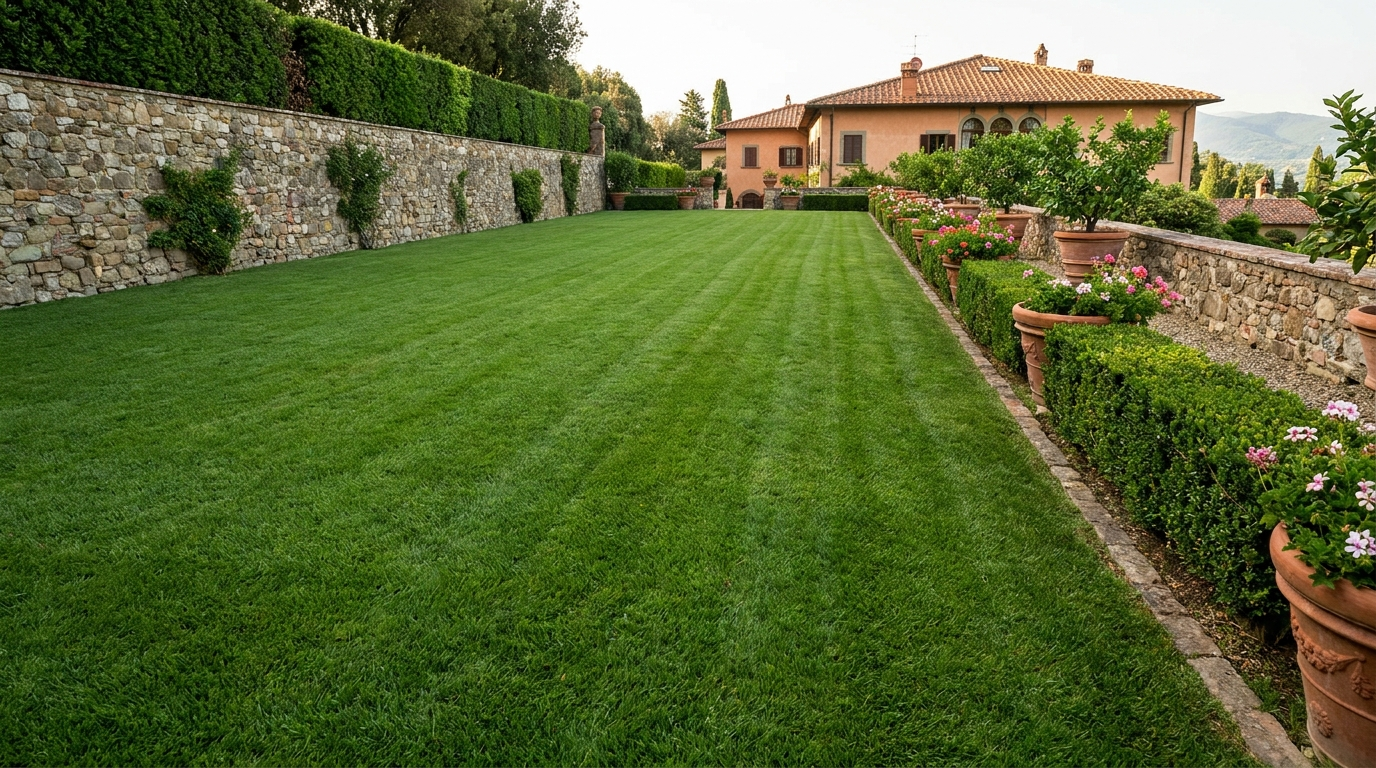Come avere un prato verde tutto l’anno
