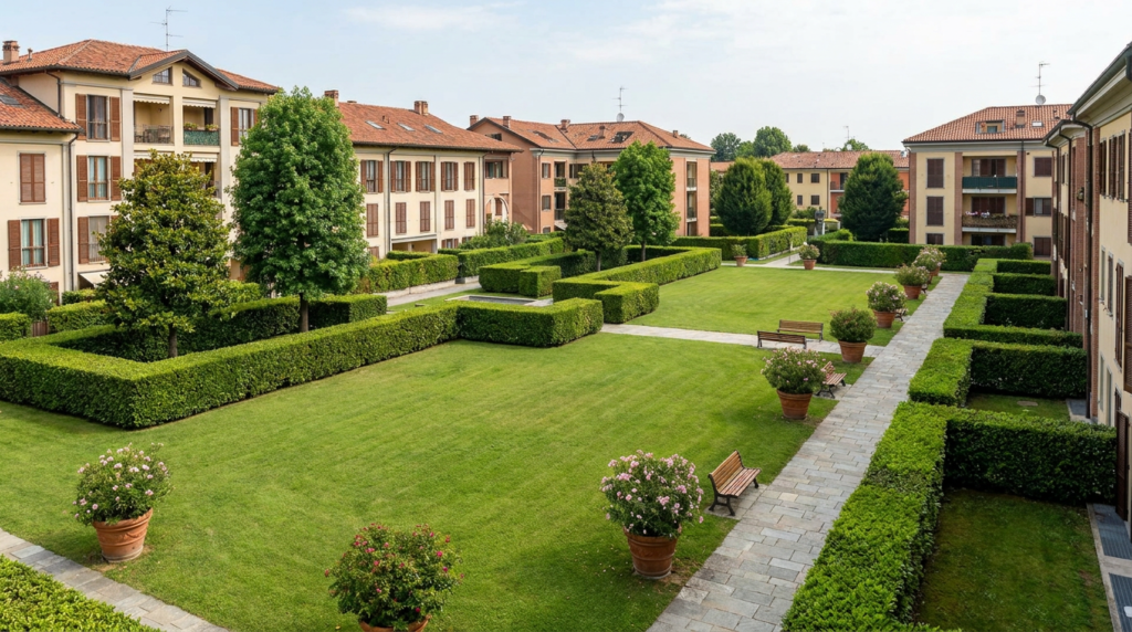 Manutenzione verde condominiale: come rendere il giardino del condominio ordinato tutto l’anno