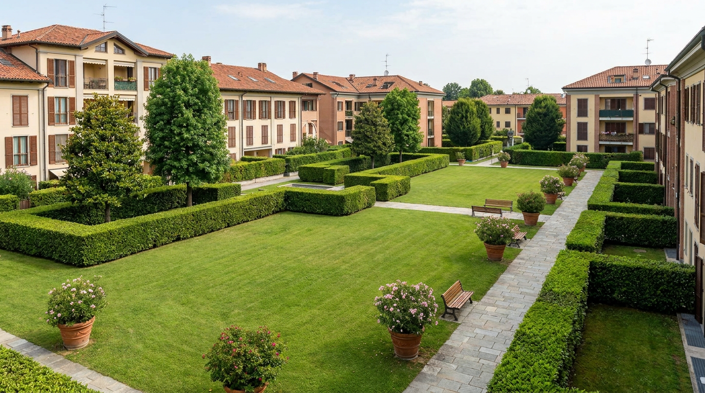Manutenzione verde condominiale: come rendere il giardino del condominio ordinato tutto l’anno